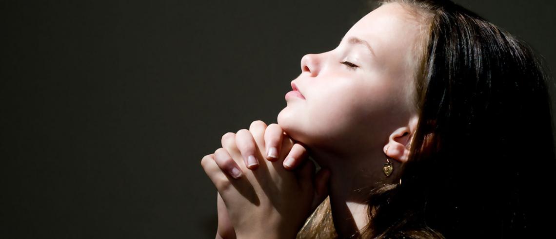 Praying Child